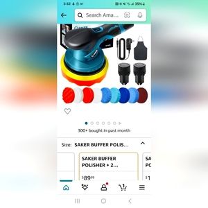 Saker  cordless buffer and polisher.